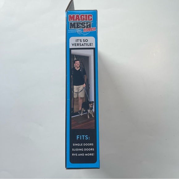Magic Mesh Deluxe Screen Hands Free Magnetic Screen Door - Picture 6 of 7